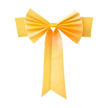 Pre-Tied Chair Bow Sash Decor Polyester 37x28cm 1 Pc