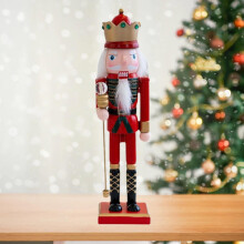 Wooden Christmas Nutcracker Figurine 30cm