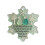 Sea Blue Snowflake Acrylic Ornament 1pc 1