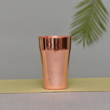 EASTIN Handcrafted 13.53oz Pure Copper Coffee Mug with Braided Handle – Reusable Tea Cup for Coffee, Milk & Beverages – Polished Finish, Home or