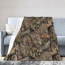 Coperta mimetica da caccia, morbidissima e calda coperta in flanella per divano, camera da letto, ufficio, auto – 50"x40", per tutte le stagioni,