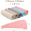 Microfiber Hair Towel Wrap 5 Pack 26"  10" 3