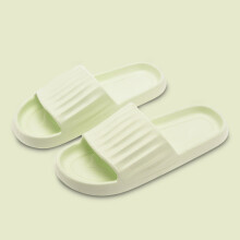 Soldes d'été ! Sandales Itsun pour femmes et hommes, pantoufles d'intérieur et d'extérieur à semelle souple, vertes, pointure 6 US.