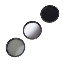ND8 CPL GND 3-in-1 Filterkit 58 mm / 2,3 Zoll Silber
