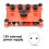 P14 4-Channel Headphone Amplifier DC12V Studio Headphone Distributor 3.5mm Stereo 19 DB Gain EU Plug 5