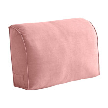 Coussin lombaire orthopédique extra épais en forme de coin pour canapé/lit, avec housse amovible, idéal pour la lecture et comme oreiller de
