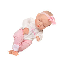 Reborn Baby Dolls, 12 inch Realistic Newborn Baby Doll Boy, Real Life Baby Dolls Soft Body Poseable Sleeping Baby Doll for Kids Age 3+