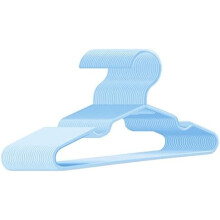 Baby Clothes Hangers 100 Pack Blue Plastic