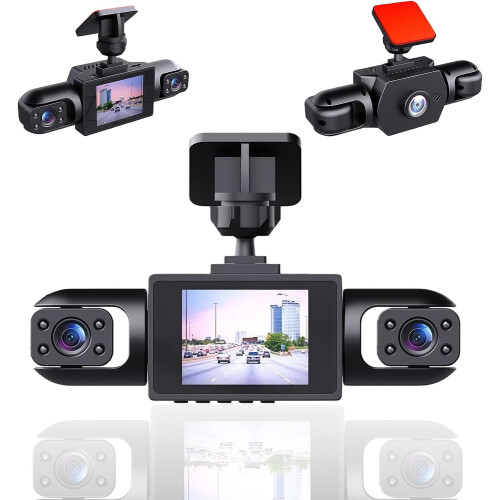 Σύστημα κάμερας αυτοκινήτου 4 φακών 360, 1080p Full HD, ασύρματο, νυχτερινή όραση,