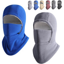 Czapka i maska na twarz 2 w 1 Winter Warmth, unisex, wiatroszczelna i ciepła, do pracy na zewnątrz w zimne dni, jazdy na nartach i na co dzień