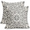 Μαξιλαροθήκες σε ανοιχτό γκρι χρώμα boho 16x16", vintage λινό με λουλούδια, διακόσμηση 1