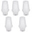 200Pcs Lightweight Cable Fixing Clamps Transparent for Retro Lighting 3