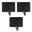 3Pièces Support Polyvalent Plastique Noir Pour Accessoires De Piano 6