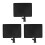 3Pièces Support Polyvalent Plastique Noir Pour Accessoires De Piano 8
