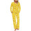 Set pigiama da donna in cotone a maniche lunghe, due pezzi con tasche. 1