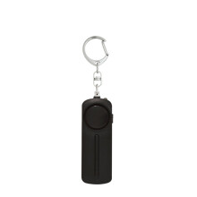 Personal Safety Alarm Keychain with LED Light 130dB Black