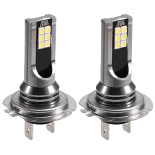 2Pcs LED Headlight Bulbs H7 High Performance Running Auto Fog Lamp for Motorcycles, Moto, Strucks, ATVs, UTVs