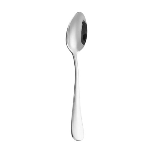Colher de jantar em aço inoxidável de qualidade alimentar com espelho de 12,4 cm (4,9 polegadas)