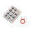 Callstick Acrylic Keyboard Tester 12 Clear Plastic Key Caps Sampler for  Mx Switches 1