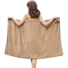 Toalha de Banho GOSCHE Feminina - Toalha de Banho Ajustável para Spa, Ideal para Casa, Hotel, Sauna, Praia, Piscina, Academia e Viagens - Marrom