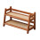 Water Cup Display Rack Coffee Mug Holder Modern Spice Rack Decorative Versatile Brown 1