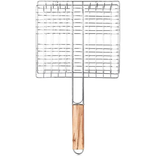 Stainless Steel Folding Grill Basket