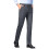 lulshou Ανδρικό Παντελόνι Φόρεμα Ψηλόμεσο Business Casual Παντελόνι με Επίσημο Παντελόνι 1