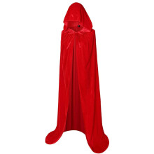 Halloween Lång Huva Dödskappa För Män Kvinnor Gotisk Häxkappa Steampunk Robe Renässanskappa Medeltida Rollspelskappa Blå