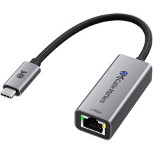USB-C naar 2,5 Gb Ethernet-adapter voor MacBook en USB-C