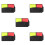 5Ensembles Kit Arbitre Multisports Cartes Avec Carnet 5