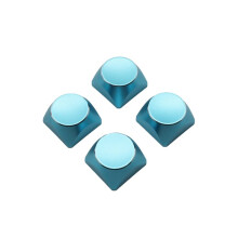 4Pcs Aluminum Alloy Metal Keyboard Cap Color Mechanical Keyboard Universal Personality for Mechanical Gaming Keyboard C