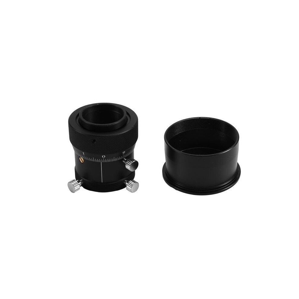 Exogio Light 1.25Inch Double Helical Focuser To 2 Inch Interface For Astronomical Telescope / Guidescope With Brass Compression Ring