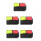 5Ensembles Kit Arbitre Multisports Cartes Avec Carnet 8