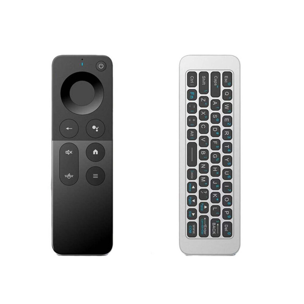 Exogio T1 Remote Control 2.4G Wireless Voice Air Mouse Keyboard Usb Receiver Controller With Usb Receiver For Pc Tv