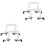 4Pcs Plastic Violin Bow Straightener Violin Beginner Posture Corrector 3