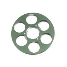 Carretel de Fita Vazio 6 Furos Carretel de Coleta Vazio Fita de Áudio Hub de Nab Vazio para Gravadores Nagra SN SNST Series Acessórios Verde