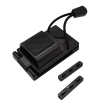 Nuovo Supporto Portatile per Cintura, Clip Universale per Walkie-Talkie, Gancio per Cintura, Fibbia di Supporto, Sgancio Rapido per Prosciutto