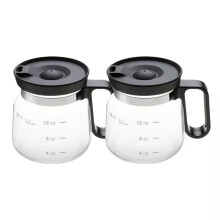16 oz Glass Coffee Mug with Sip Lid and Handle