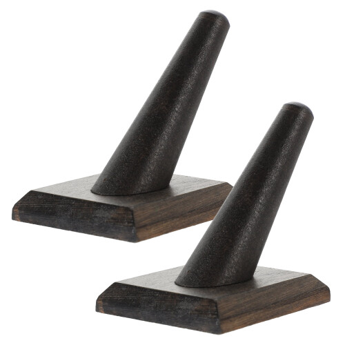 Βάση επίδειξης δαχτυλιδιών ξύλινη βάση στήριξης στυλοβάτης κοσμημάτων
