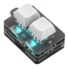 2 Key Keypad Copy Paste Hot Swap Games One key Password Mechanical key accessories for Home and Travel B