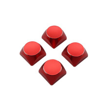 4Pcs Aluminum Alloy Metal Keyboard Cap Color Mechanical Keyboard Universal Personality for Mechanical Gaming Keyboard A