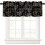 Mid-Century Valance -verho Polyesteri 54x18 tuumaa 1 paneeli 1