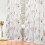 Watercolour Floral Curtains, Polyester, 84" L, 2-Piece Set 1