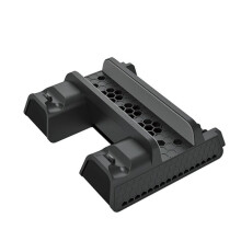 Vertical Cooling Stand for PS4 Slim Pro Charging Stand for PS4 Edition Dual Charging Card Storage Cooling Fan PS4 Game