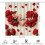 Roses Love Pattern Polyester Shower Curtain 70.8" x 70.8" 4