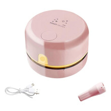 Desk Vacuum Cleaner,  Table Dust Vacuum Cleaner, Rechargeable Table Dust Sweeper,Handheld Dust Cleaner Table-