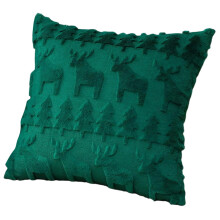 Christmas Reindeer Pillow Cover 18x18 in