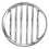 Grille Protectrice Phare Rétro Plastique Argent Durable 9