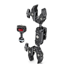 Ulanzi Soporte de Pinza de Cangrejo CO17 con Adaptador de 1/4 de Pulgada, Brazo Mágico para Monitor, Adaptador de Cabezal de Bola Doble para Soporte