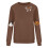 Dames Halloween-sweatshirt met griezelige spookprint, oversized model. 3